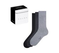 FALKE Happy Box Uni Multipack M So coton unies lot de 3 paires, Chaussettes Homme, Multicolore Sortiment 0050, 39-42