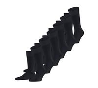 FALKE Happy Multipack M So coton unies lot de 6 paires, Chaussettes Homme, Bleu Dark Navy 6375, 39-42