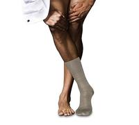 FALKE Highshine M So soie coton fantaisie 1 paire, Chaussettes Homme, Beige Corn 4096, 41-42