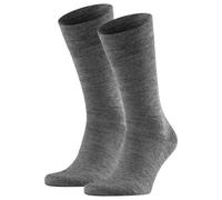 Falke Homme Chaussettes 2er Paquet - Sensible Berlin, Courte, Bande Confort, Uni