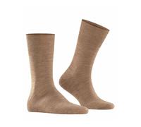 FALKE Airport Plus M So laine coton unies 1 paire, Chaussettes Homme, Marron Nutmeg Melange 5410, 43-44
