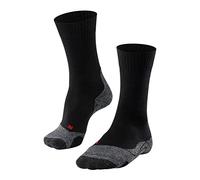 FALKE Homme Tk2 Explore M So Laine Fil Fonctionnel Anti-ampoule Épaisses Chaussettes De Randonnée, Noir Black-Mix 3010-O, 44-45 EU