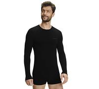 FALKE Homme Wool-Tech Light Round Neck Sous-Vêtement Technique Chemise Sport Manches Longues Pour Temps Chaud Et Froid Respirant Régulation Climatique Anti-Odeur Laine Fil Fonctionnel 1 Pièce