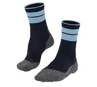 Falke Chaussettes de randonnée Homme TK Stabilizing M SO – Laine épaisse, anti-ampoule, Bleu 44-45