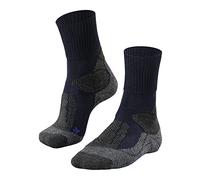 Falke Chaussettes de randonnée TK1 Adventure Cool M SO respirantes épaisses anti-ampoule Bleu 44-45