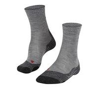 Falke Chaussettes de randonnée TK2 Mélange anatomiques Laine vierge EU 42-43 gris