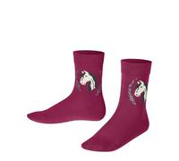 FALKE Horse K So coton fantaisie 1 paire, Chaussettes Mixte enfant, Violet Fuchsia 8856, 35-38