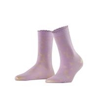 FALKE Hydrangea 20 DEN W So transparentes fantaisie 1 paire, Chaussettes Femme, Violet Misty Lila 8972, 35-38