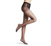 FALKE Invisible Deluxe 8 DEN W Ti ultra-transparents unis 1 paire, Collants Femme, Noir Black 3009, L
