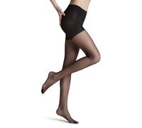 FALKE Invisible Deluxe Shaping 8 DEN W Ti ultra-transparents effet sculptant 1 paire, Collants Femme, Noir Black 3009, L