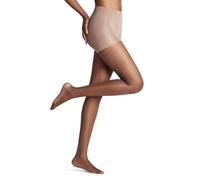 FALKE Invisible Deluxe Shaping 8 DEN W Ti ultra-transparents effet sculptant 1 paire, Collants Femme, Marron Espresso 5188, S-M