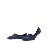 FALKE Invisible Step High Cut W In coton unies 1 paire, Chaussettes invisibles Femme, Bleu Navy Melange 6127, 41-42