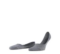 FALKE Invisible Step Medium Cut Box M In coton unies 1 paire, Chaussettes invisibles Homme, Gris Light Grey Melange 3390, 45-46