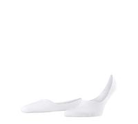 FALKE Invisible Step Medium Cut M In coton unies 1 paire, Chaussettes invisibles Homme, Blanc White 2000, 39-40