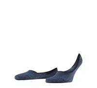 FALKE Invisible Step Medium Cut M In coton unies 1 paire, Chaussettes invisibles Homme, Bleu Navy Melange 6127, 41-42