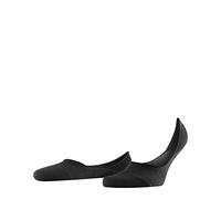 FALKE Invisible Step Medium Cut M In coton unies 1 paire, Chaussettes invisibles Homme, Noir Black 3000, 43-44