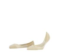 FALKE Invisible Step Medium Cut W In coton unies 1 paire, Chaussettes invisibles Femme, Beige Cream 4011, 37-38