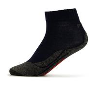 Falke Femme Tk2 Short Laine Épaisses Anti-ampoule 1 Paire Chaussettes de randonn e, Bleu (Marine 6120), 31-34 EU