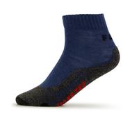 FALKE TK2 Short Chaussettes De RandonnЋe Mixte Enfant Laine MЋrinos Bleu Plus De Couleurs Basses Chaudes Respirantes SЋchage Rapide Anti-Ampoules 1 Paire