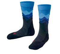 Falke - Kid's TK2 Trend - Chaussettes de randonnée - EU 23-26 - marine