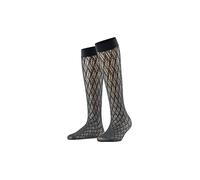 FALKE Kniestrümpfe PURE SHORE NET black noir | 35-38