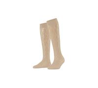FALKE Kniestrümpfe PURE SHORE NET porcelain crème | 39-42
