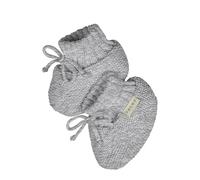 FALKE Knitted Shoe B So coton unies 1 paire, Chaussettes Mixte bébé, Gris Shark Melange 3261, 62-68