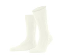 FALKE Lhasa Rib M So laine cachemire unies 1 paire, Chaussettes Homme, Blanc Off-White 2040, 39-42