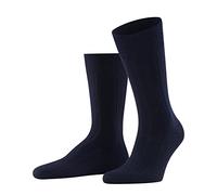Falke Homme Chaussettes - Lhasa Rib , Courtes, Cachemire, Unicolore Bleu Foncé 3