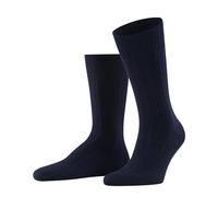 FALKE Lhasa Rib M So laine cachemire unies 1 paire, Chaussettes Homme, Bleu Dark Navy 6375, 43-46
