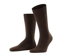 FALKE Lhasa Rib M SO laine viscose cachemire unies 1 paire, Chaussettes Homme, Marron (Brown 5930), 39-42
