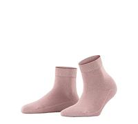 FALKE Light Cuddle Pads W Hp coton picots sur la semelle 1 paire, Chaussettes Chaussons Femme, Rouge Rosewood 8490, 39/42 EU
