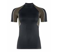 FALKE Line 2 Short Sleeve T-Shirt Femme, Bleu (Marine 6122), L
