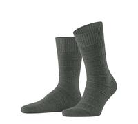 FALKE Link Attire M So Laine Lyocell Lin Unies Chaussettes, Vert Flock 7763, 39-42 Homme