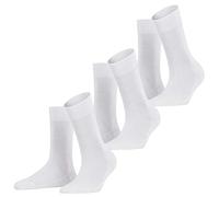 FALKE London Sensitive Lot de 3 paires de chaussettes pour femme - Blanc - 39-42