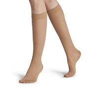 FALKE Lufthansa Travel & Comfort femme Energize 30 DEN bas de contention transparent effet voile uni mat compression forte meilleure circulation sanguine fil fin doux 1 paire