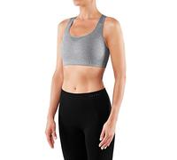 FALKE Madison Melange Low Support, Soutien-Gorge De Sport Femme, Respirant Séchage Rapide, Gris (Grey-Heather 3757), S (1 Pièce)