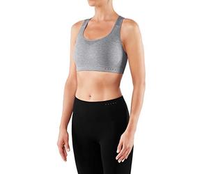 FALKE Madison Melange Low Support, Soutien-Gorge De Sport Femme, Respirant Séchage Rapide, Gris (Grey-Heather 3757), S (1 Pièce)