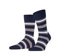 FALKE Marina Stripe M So coton fantaisie 1 paire, Chaussettes Homme, Bleu Royal Blue 6000, 41-42