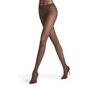 FALKE Matt Deluxe 20 DEN W Ti transparents fantaisie 1 paire, Collants Femme, Marron Espresso 5188, S-M