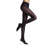 FALKE Matt Deluxe 30 DEN W Ti transparents fantaisie 1 paire, Collants Femme, Bleu Marine 6179, L
