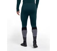 FALKE Maximum Warm 3/4 M Ti Fil Fonctionnel séchage Rapide 1 pièce, Couche de Base inférieure Homme, Vert Holly 7385 Trend, L