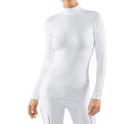 Falke Maximum Warm High Neck W L/S SH Thermique Respirant séchage Rapide 1 pièce, Couche de Base supérieure Femme, Blanc (White 2860), M