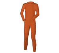 FALKE Maximum Warm K Uw fil fonctionnel séchage rapide 1 pièce, Jeu de couches de base Mixte enfant, Orange Dutch 8041, 146-152