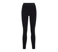 FALKE Maximum Warm Long W Ti Fil Fonctionnel séchage Rapide Femme Couche de Base inférieure, Noir Black 3000, M