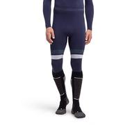 FALKE Maximum Warm Trend 3/4 M Ti fil fonctionnel séchage rapide 1 pièce, Couche de base inférieure Homme, Bleu Space Blue 6116-O, S