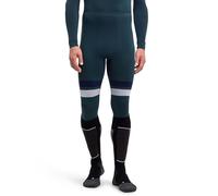 FALKE Maximum Warm Trend 3/4 M Ti fil fonctionnel séchage rapide 1 pièce, Couche de base inférieure Homme, Vert Holly 7385-O, L