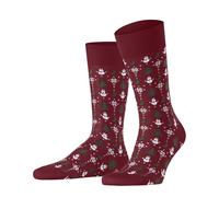 FALKE Merry Party M So coton fantaisie 1 paire, Chaussettes Homme, Rouge Scarlet 8228, 43-46