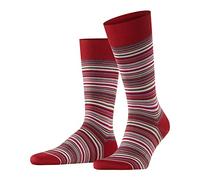 FALKE Microblock M So coton fantaisie 1 paire, Chaussettes Homme, Rouge Red 8229, 43-44