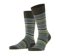 FALKE Microblock M So coton fantaisie 1 paire, Chaussettes Homme, Vert Military 7826, 39-40